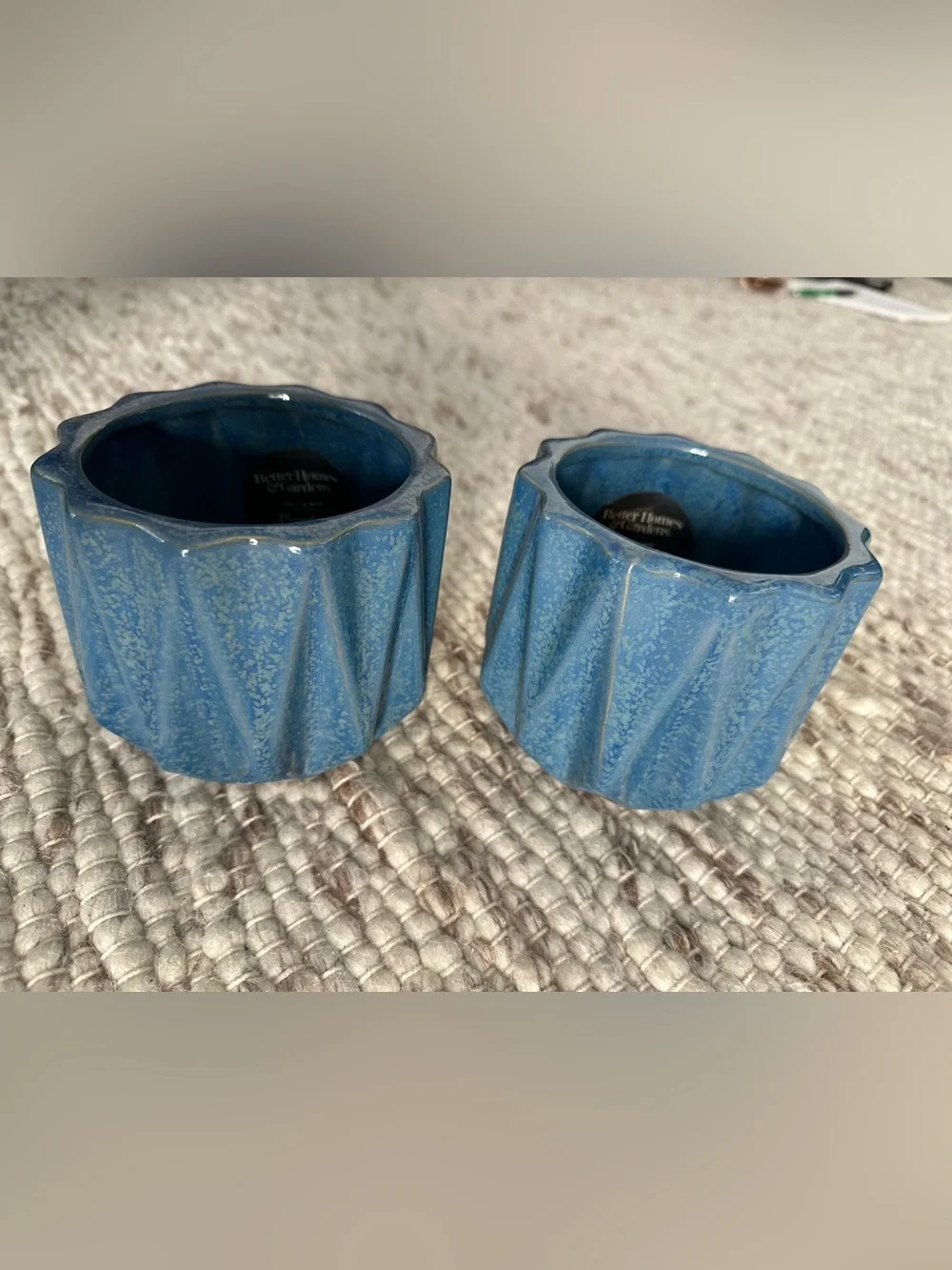 NEW Cute 5” Better Homes & Gardens Plant Pots